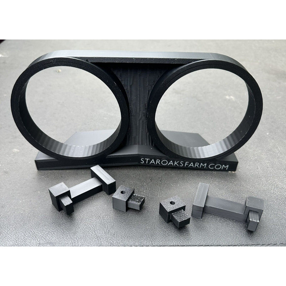 Dual Water Bottle Holder for 2014-2018 Chevrolet Silverado and GMC Sierra - Picture 6 of 16